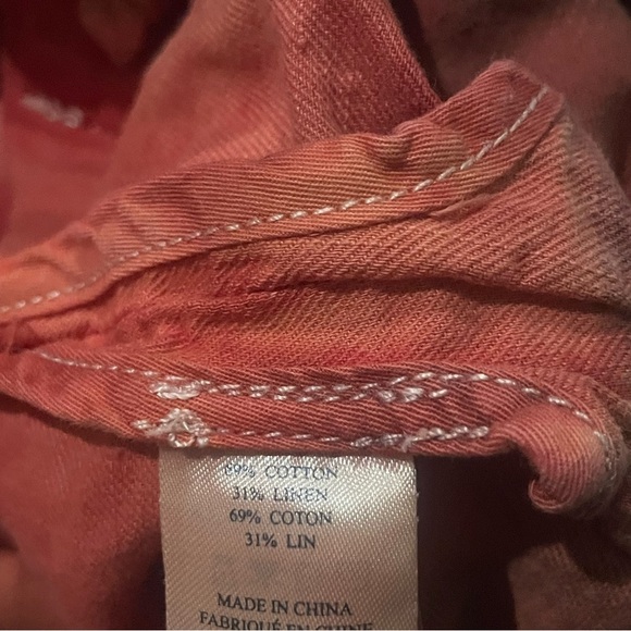 Faherty Sunrise Dyed Larkspur Utility Jacket Size M EUC - Picture 7 of 7